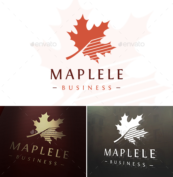 Maple Logo Template