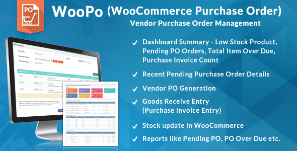 WooCommerce Purchase Order (PO System)
