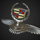 cadillac hood ornament - 3DOcean Item for Sale