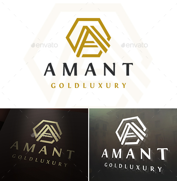 Amant A Letter Logo
