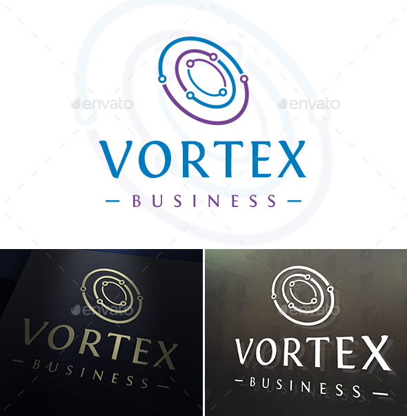 Digital Vortex Logo Template