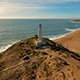 Aerial View of Lighthouse on the Coast during Sunset - Part 3 - VideoHive Item for Sale