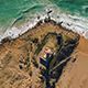Aerial View of Lighthouse on the Coast during Sunset - Part 4 - VideoHive Item for Sale