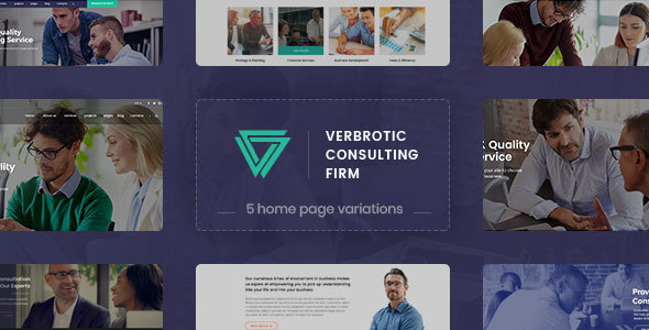 Verbrotic : Business Consulting WordPress Theme