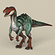 Game Ready Fantasy Raptor - 3DOcean Item for Sale