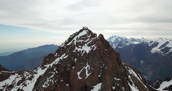 Huge Snow Mountains