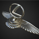 lexus hood ornament - 3DOcean Item for Sale