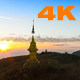 Sunrise on Golden Pagoda - VideoHive Item for Sale