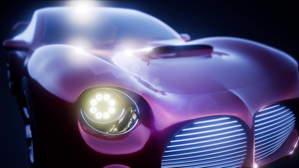 Luxury Brandless Sport Car alt