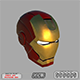 Iron Man Helmet with STL - 3DOcean Item for Sale