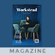 Workstead Magazine - 40 Pages Indesign Template - GraphicRiver Item for Sale