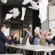 Group of Business People Throwing Documents in Air - VideoHive Item for Sale