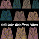 Cloth Shader With 10 Different Patterns - 3DOcean Item for Sale