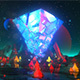 Glowing Crystal VJ Loop - VideoHive Item for Sale