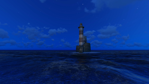 Lighthouse In Night alt