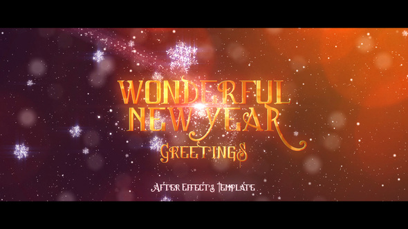Wonderful New Year's Greetings