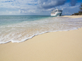 A cruise ship docks in the port of Grand Turk - PhotoDune Item for Sale