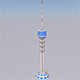 Baghdad Communications Tower - 3DOcean Item for Sale