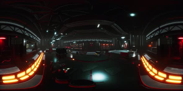 Vr360 View of Spaceship Interior alt