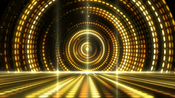 Gold Stage Light Background 02