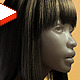 Female Hair Style 001 - 3DOcean Item for Sale