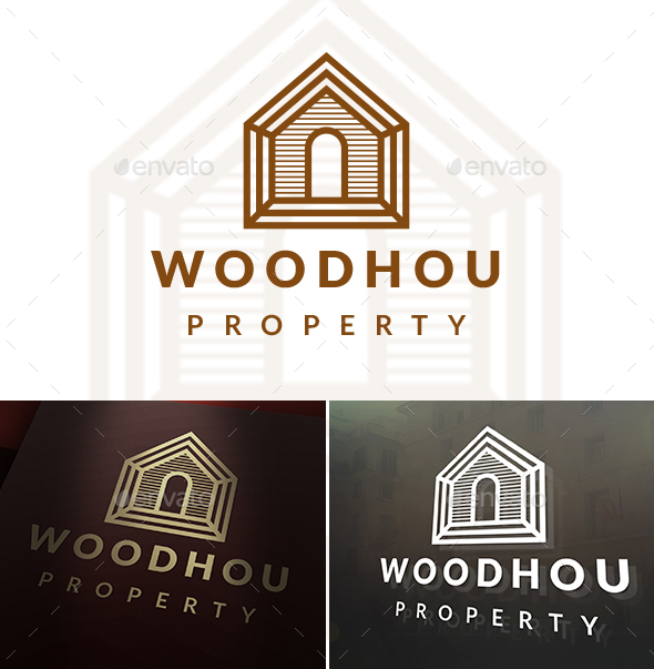 House Wood Logo
