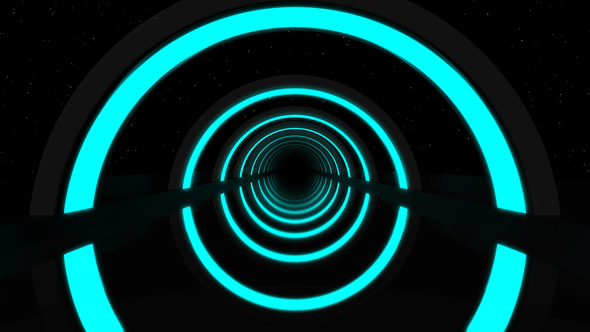 Neon Lights Infinity Tunnel alt