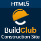 BuildClub - Construction Template for Architect and Construction - ThemeForest Item for Sale