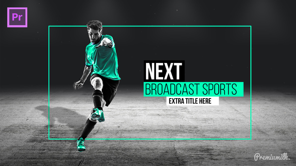Broadcast Sports Pack Essential Graphics | Mogrt