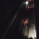 Aerial View of the Night Route in the Winter Season - VideoHive Item for Sale