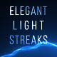 Elegant Light Streaks With Particles - VideoHive Item for Sale