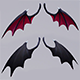 Wings bat - 3DOcean Item for Sale