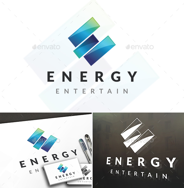 Energy E Letter Logo