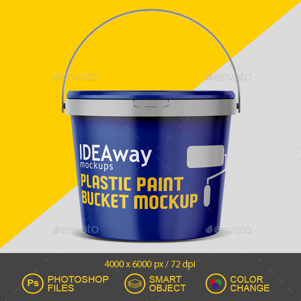 Download Paint Bucket Graphics Designs Templates From Graphicriver PSD Mockup Templates