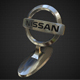 nissan hood ornament - 3DOcean Item for Sale