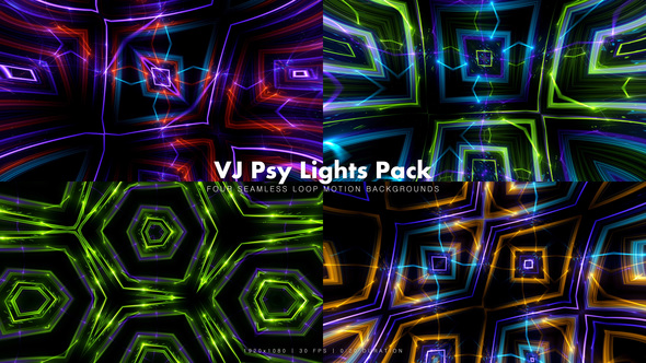 VJ Psy Lights Pack