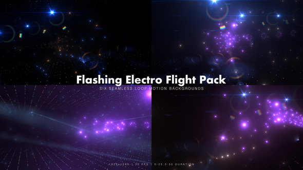 Flashing Electro Flight Pack
