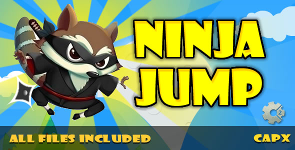 Ninja Jump (HTML & CAPX) Game!