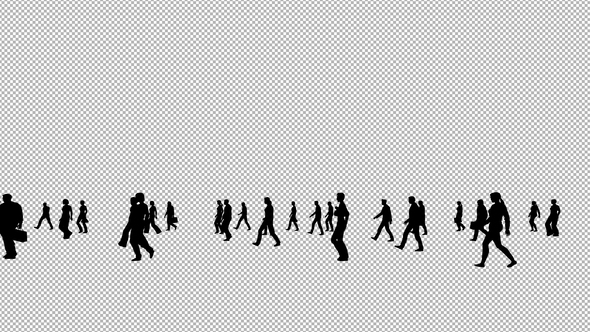 Sparse Silhouettes Walking alt