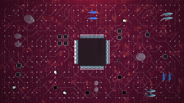 Abstract World Circuit