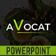 Avocat - Powerpoint Template - GraphicRiver Item for Sale