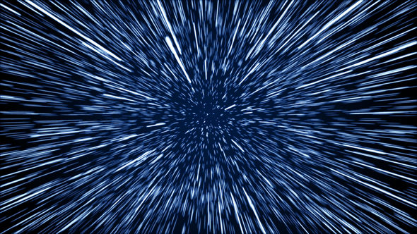 Light Speed Loop Background 4K