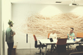 Startup Business Team At A Meeting at modern night office buildi - PhotoDune Item for Sale