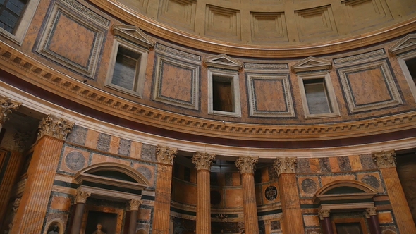 Pantheon, Rome Italy. Temple of All Gods