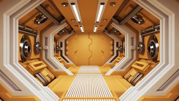 Interiors Of A Fantastic Ship