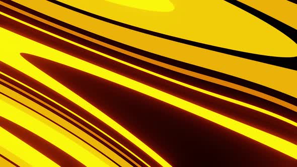 Yellow New Stripes Oil Paints Vj Loop Background HD