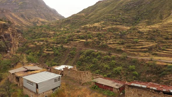 Terraces of Mountainous Dagestan an Agricultural Miracle in Remote Areas