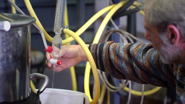 Production of Perfume Essences By Steam Distillation in Distillation Cube in a Small Alpine Village.