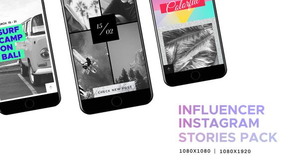 Influencer // Social Media - Instagram Stories Pack