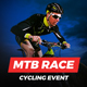MTB Race - Mountain Bike Racing / Marathon / Cycling Event Website Muse Template - ThemeForest Item for Sale